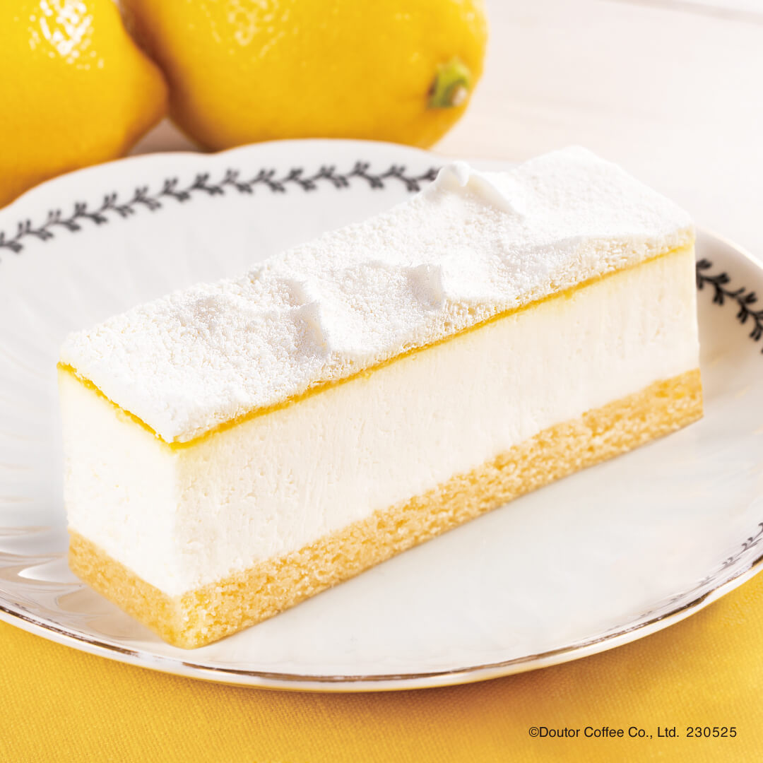 ドトールコーヒーショップの『レアチーズケーキ～レモンソース仕立て～』