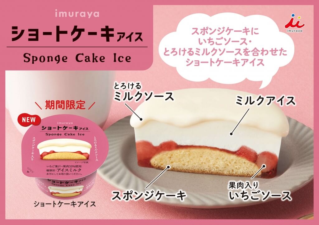 井村屋の『ショートケーキアイス』