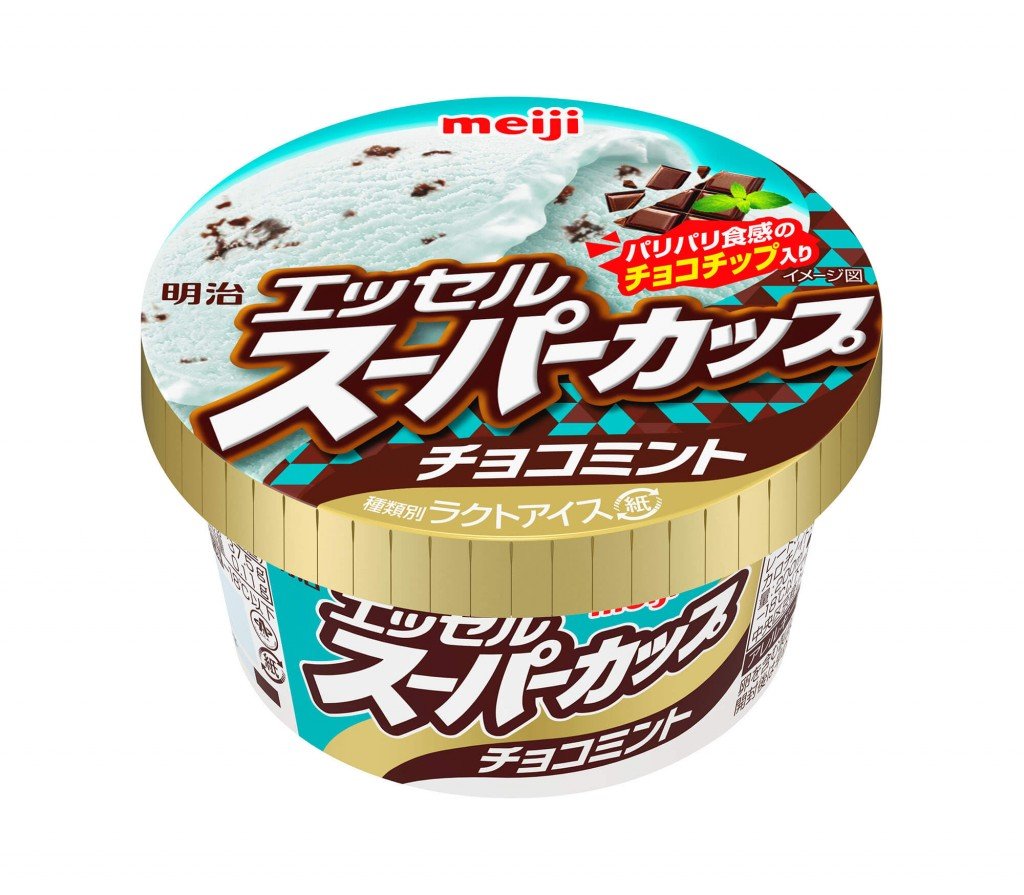 『明治 エッセル スーパーカップ チョコミント』