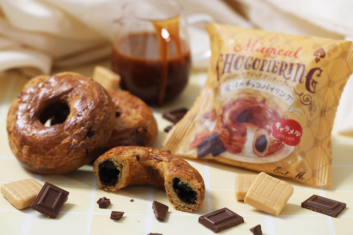 チョコリングになります ハートブレッドアンティークの看板商品「マジカルチョコリング」をお