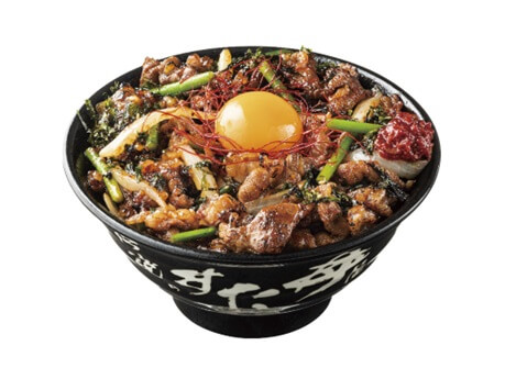 すた丼の『肉盛り韓流牛カルビすた丼』