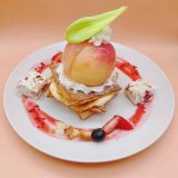 麻生にあるパレフォセットにて『桃スイーツ』が発売！