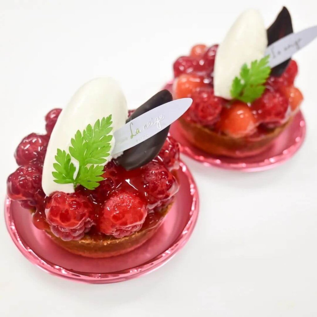 パティスリー ラ ネージュの『親父の無農薬ラズベリーのタルト』
