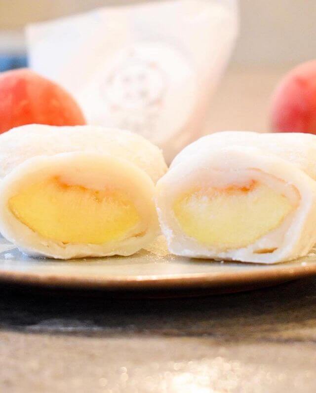 果実大福-山梨県産の白桃