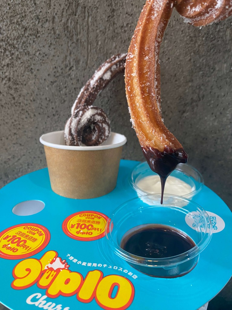イギリス　チュロス　型 dip10 Churros(ディップテンチュロス)】狸小路5丁目に十勝産小麦使用の