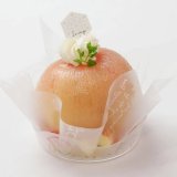 南郷18丁目にある「パティスリー ラ ネージュ」にて『贅沢まるごとピーチ』が発売！