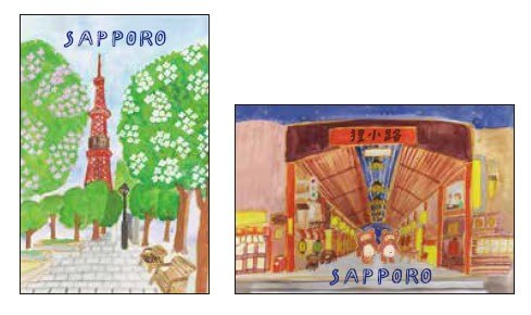 モユク札幌ロフトの『札幌のまちポストカード』