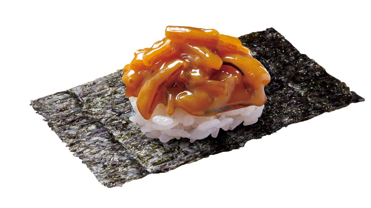 はま寿司の『北海道産アカイカのうに和えつつみ』