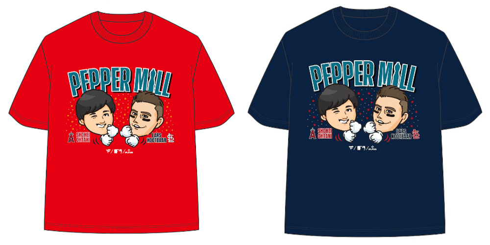 MLB™ POP UP AREAの『ペッパーミルＴシャツ（Red、Navy）』