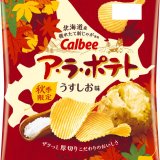 北海道産穫れたて新じゃがのみを使用した『ア・ラ・ポテト うすしお味 / じゃがバター味』が9月11日(月)より発売！
