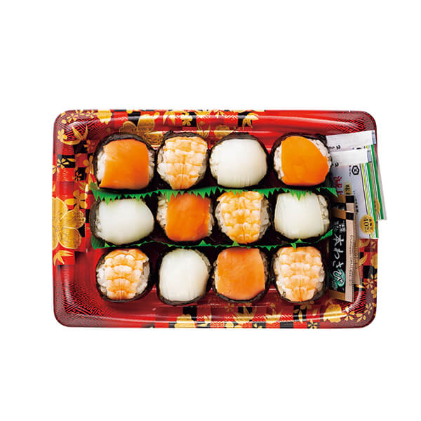 ファミリーマートのクリスマス 2023-ドキドキ手まり寿司