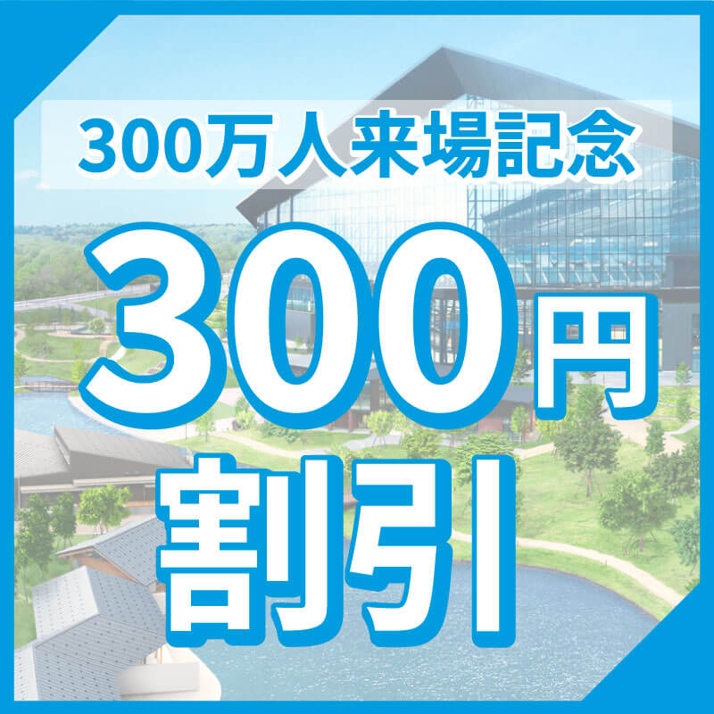 北海道ボールパークFビレッジ-来場者300万人突破(300万人来場記念アプリキャンペーン)