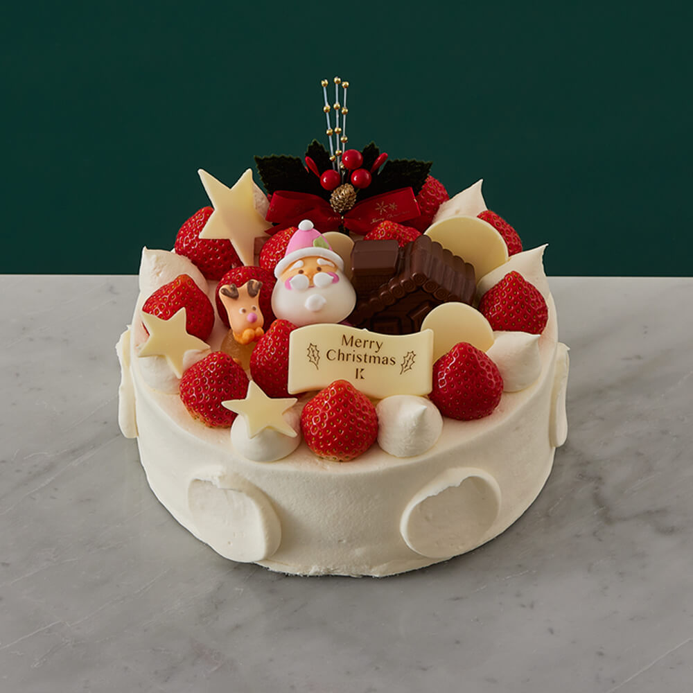 きのとやの『クリスマスケーキ2023』-クリスマス　生クリームケーキ