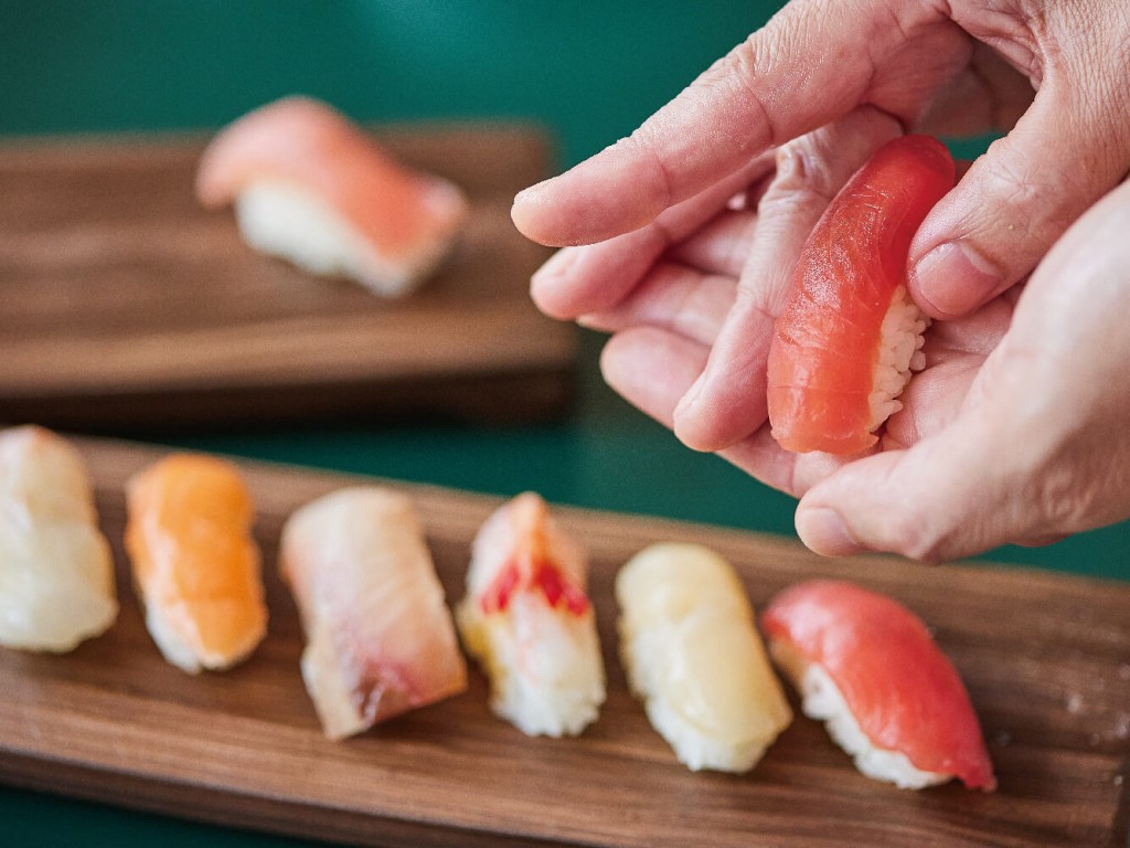 京王プラザホテル札幌の『お正月ランチブッフェ』-握り寿司