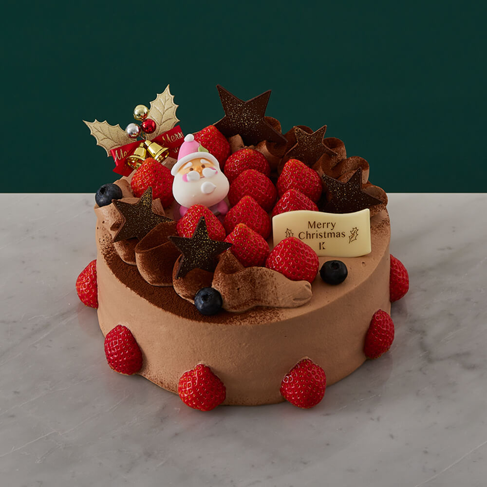きのとやの『クリスマスケーキ2023』-クリスマス　生チョコケーキ