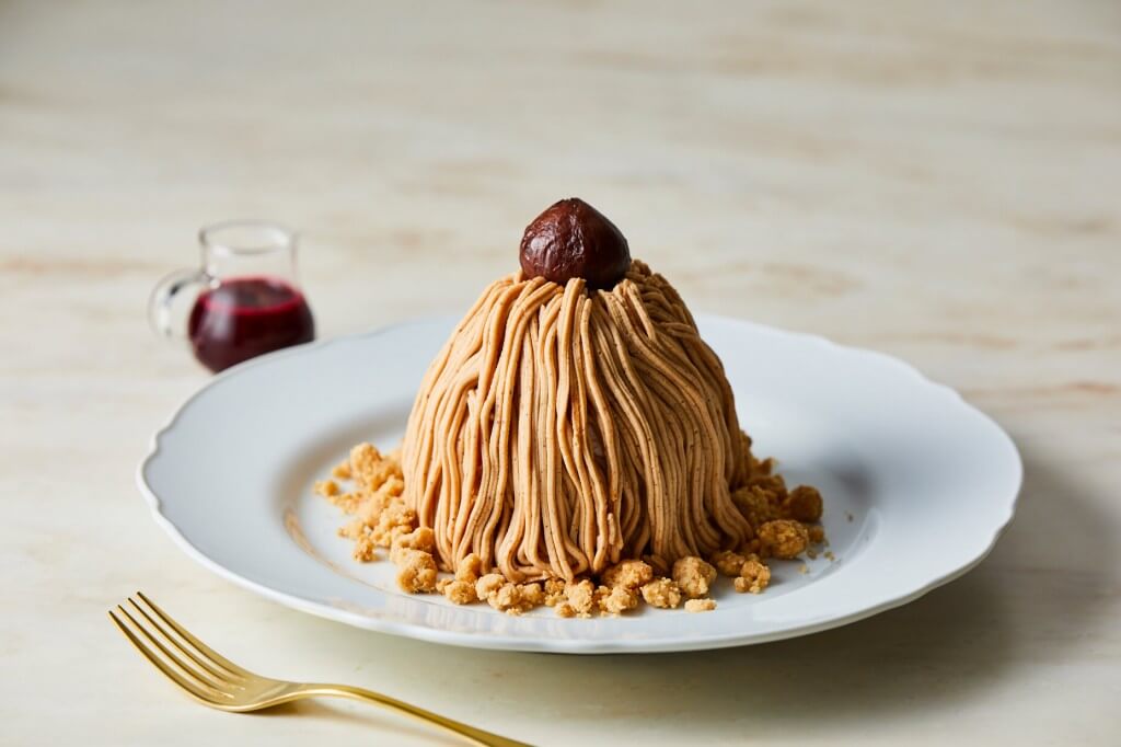 J.S. PANCAKE CAFEの『モンブランパンケーキ』