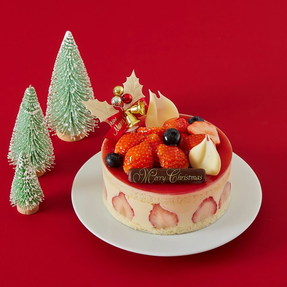 きのとやの『クリスマスケーキ2023』-クリスマス　ベリーレアチーズ