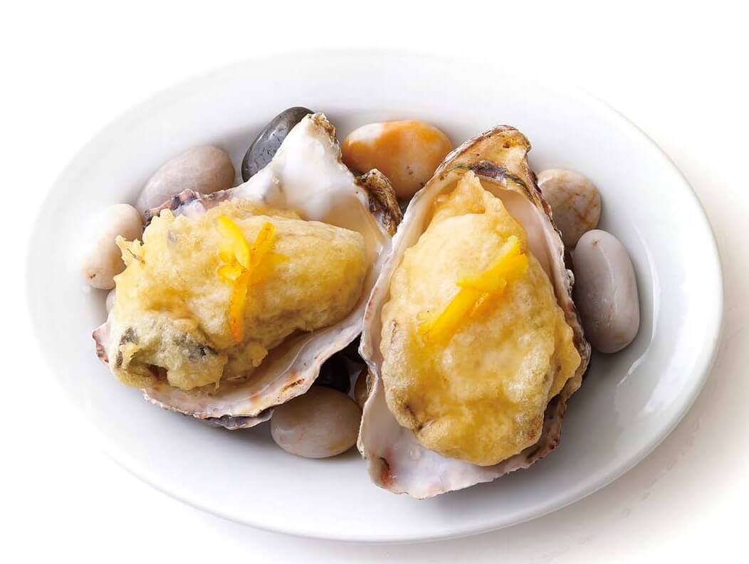 8TH SEA OYSTER Bar ココノススキノ店の『牡蠣の揚げ出し 柚子の香り』
