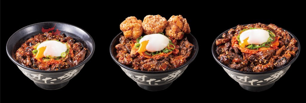 すた丼の『ハラミコンボすたみな焼肉丼(ミニ・唐揚げ合盛り・肉W盛り)』