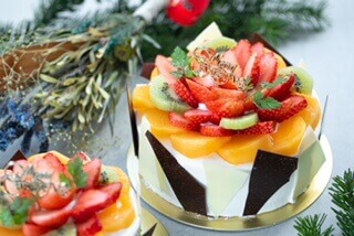 「果香菓 – cacaca –」のクリスマスケーキ（イメージ）