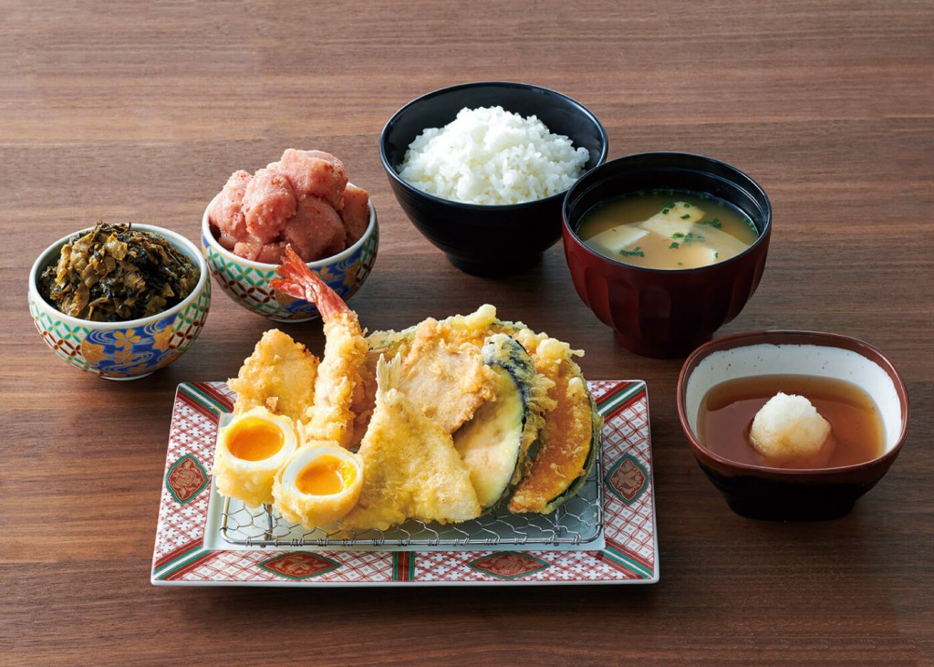 博多天ぷらやまや COCONO SUSUKINO店の『やまみ定食』