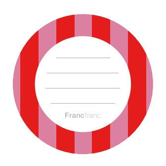 Francfranc(フランフラン)の『Francfranc on the Table(フランフラン オン ザ テーブル)』-オリジナルメッセージシール