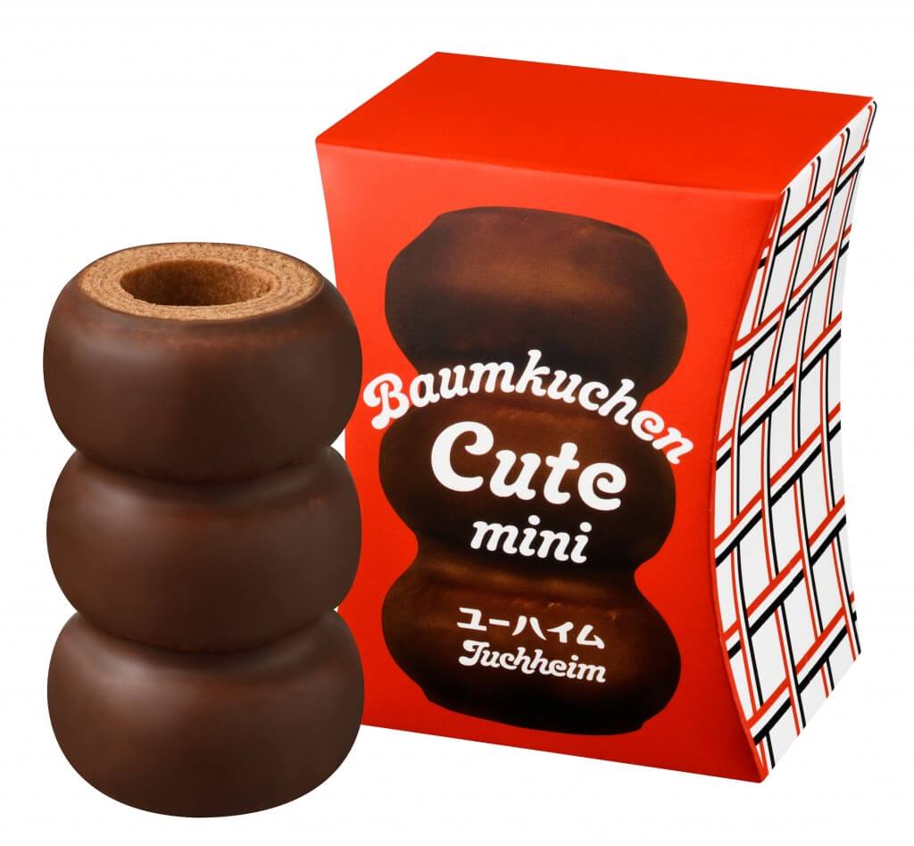 ユーハイムの『バウムクーヘンキュート　ミニ(チョコレート)』