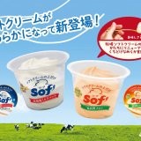 ソフトクリームらしさを追求した『Sof’(ソフ) 北海道ミルクバニラ、富良野メロン』が2月27日(火)より発売！