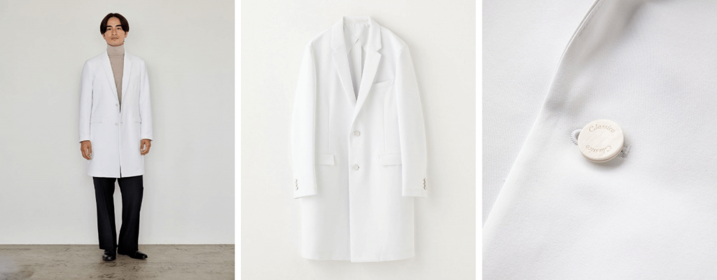 クラシコの『B12 メンズ白衣:アーバンLABコート(2024年モデル)』