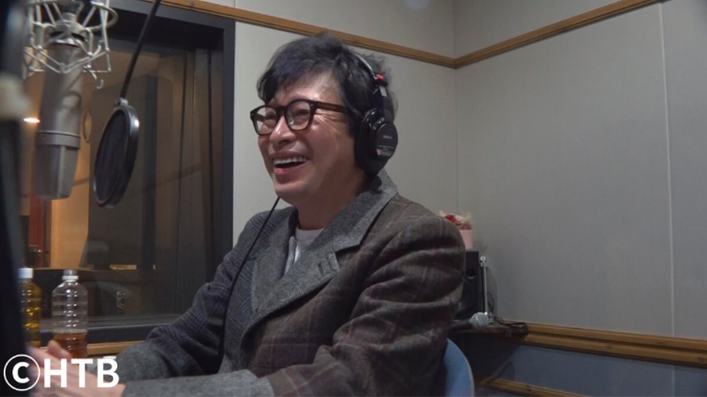 副音声収録時のミスター・鈴井貴之さん(C)HTB