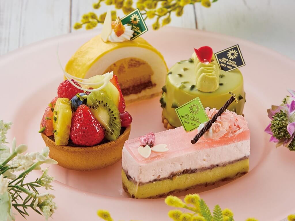 京王プラザホテル札幌-2024年3月から販売の新作ケーキ