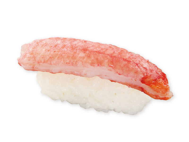 くら寿司の『極上かに』フェア-丸ズワイガニ大（一貫）