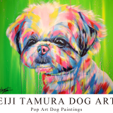 カラフルな愛犬の世界『EIJI TAMURA DOG ART EXHIBITION』が4月9日(火)より札幌三越9階ギャラリーで開催！個展＆オーダーアート受注会を実施