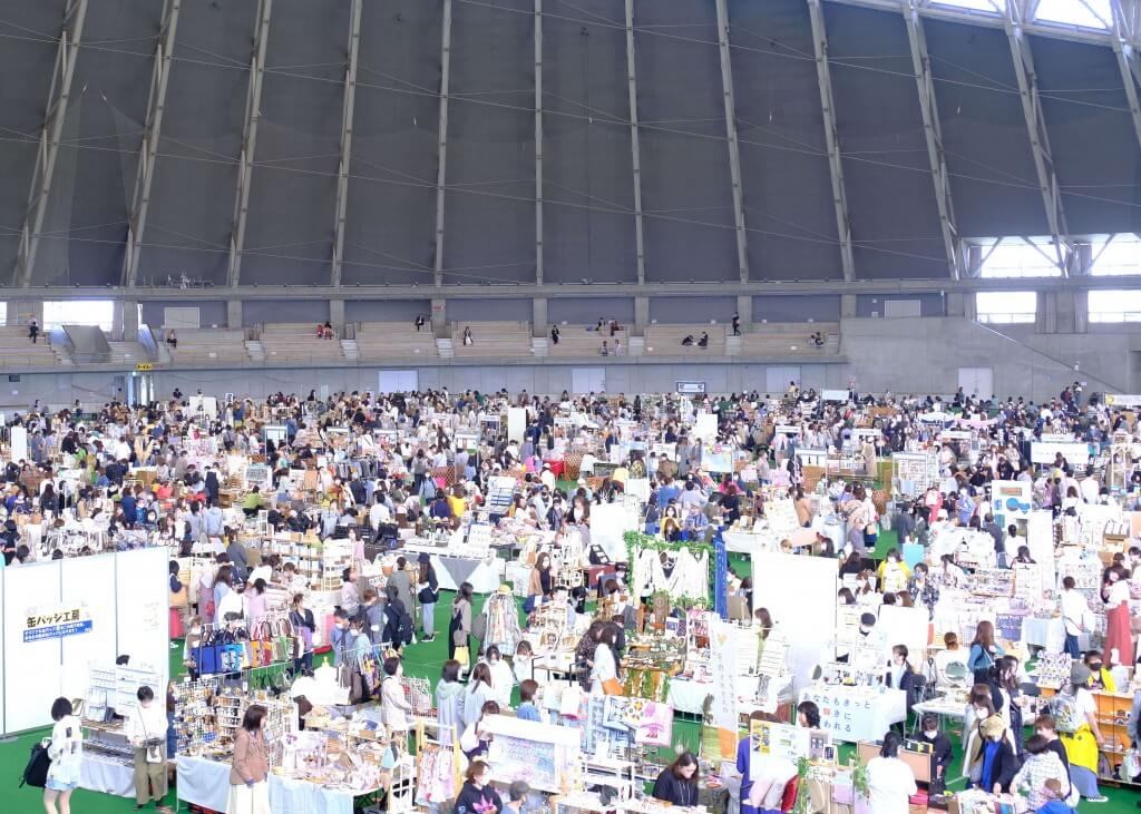 札幌ハンドメイドマルシェ-過去開催時の会場の様子