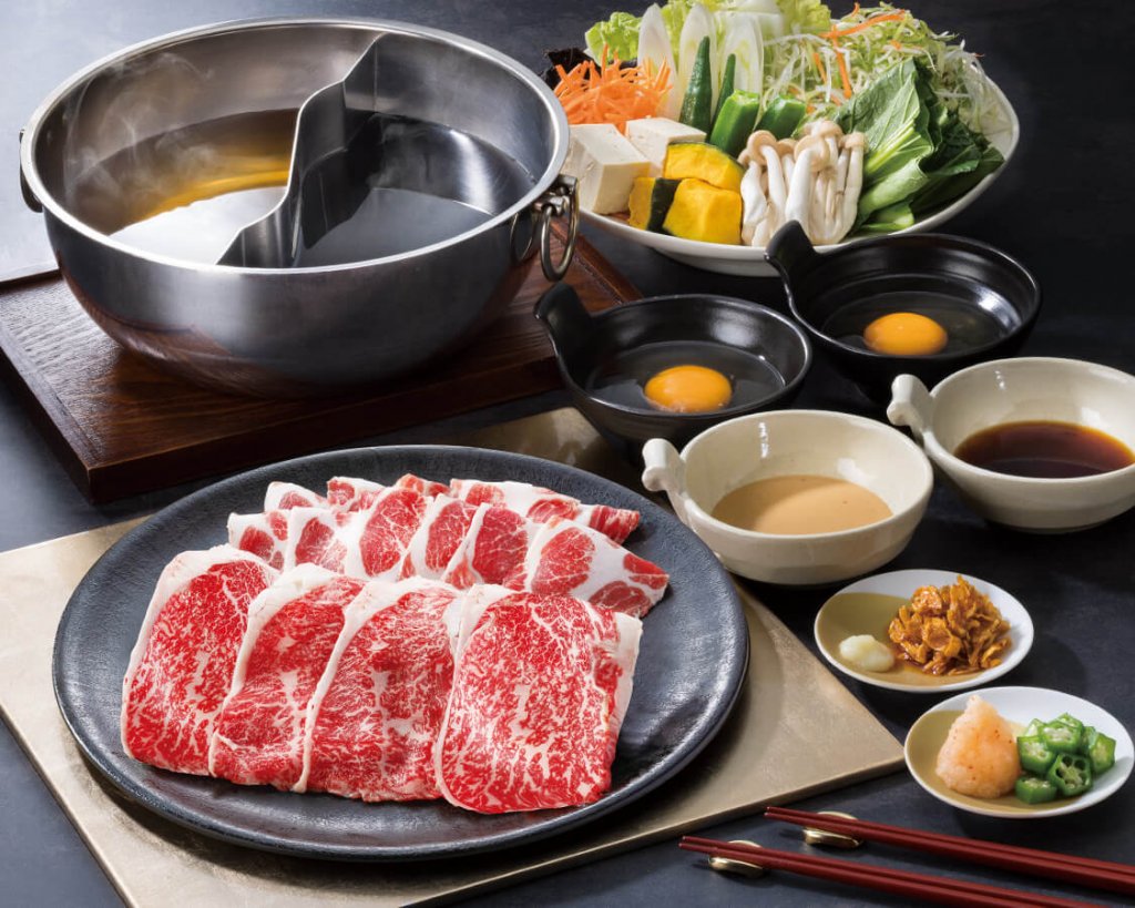 しゃぶ葉の『北海道産牛肩ロース食べ放題』