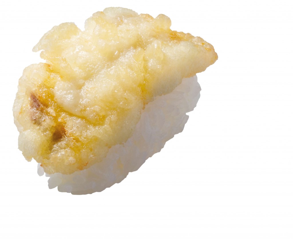 はま寿司の『国産真ふぐの天ぷら握り』