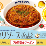 松屋からアルゼンチンの味『チミチュリソースハンバーグ定食』が5月21日(火)より発売！