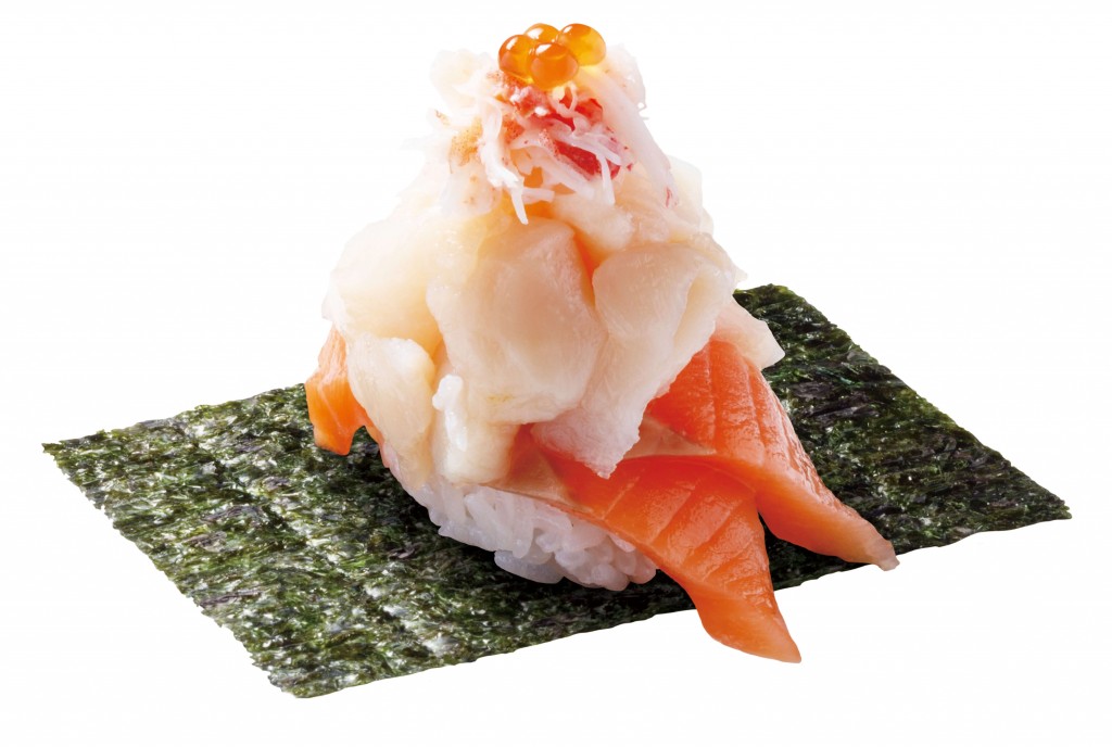 はま寿司の『豪快海鮮盛りつつみ』