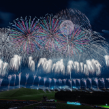 伝統的な花火×音楽が融合した新しい花火大会『北海道芸術花火2024』が9月7日(土)にモエレ沼公園で開催！