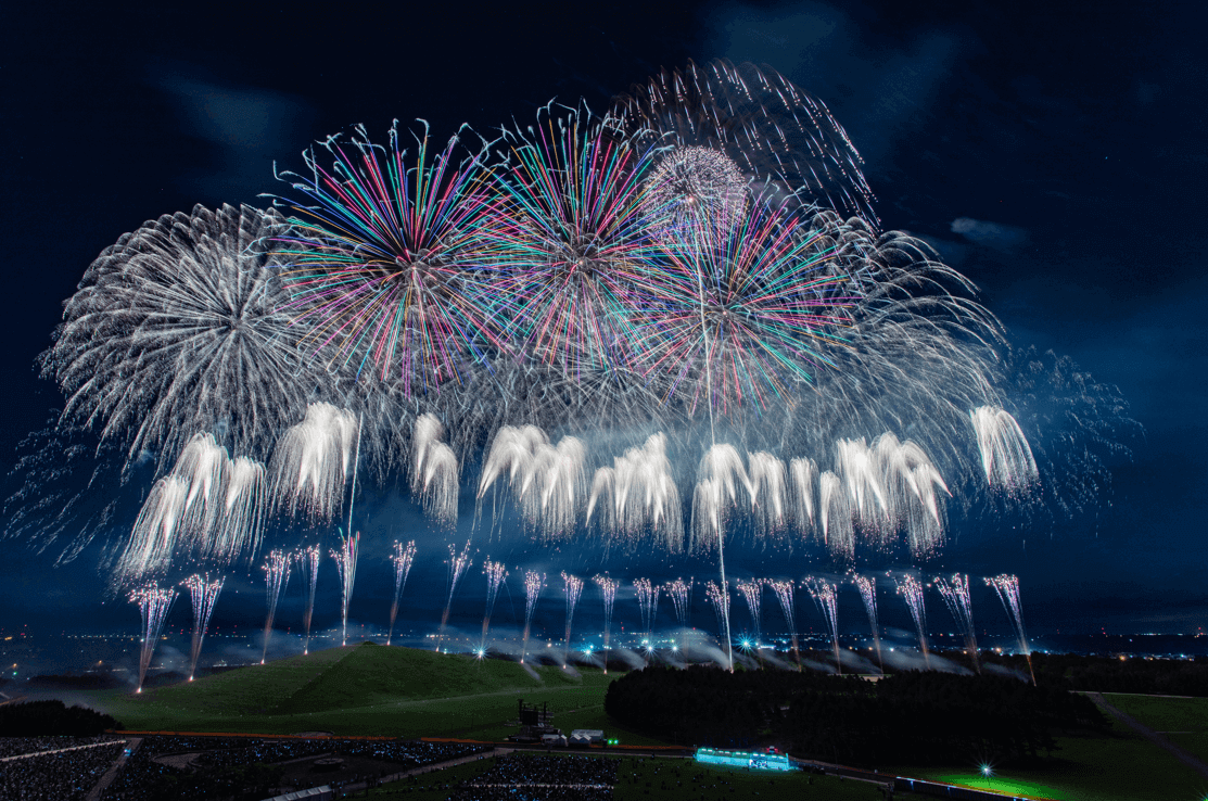 伝統的な花火×音楽が融合した新しい花火大会『北海道芸術花火2024』が9月7日(土)にモエレ沼公園で開催！ | 札幌リスト