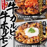 札幌駅前にもあるすた丼屋にて『牛カルビホルモン焼肉丼』が6月3日(月)より発売！焼肉人気部位の牛カルビ×ホルモンをすた丼屋流にアレンジ