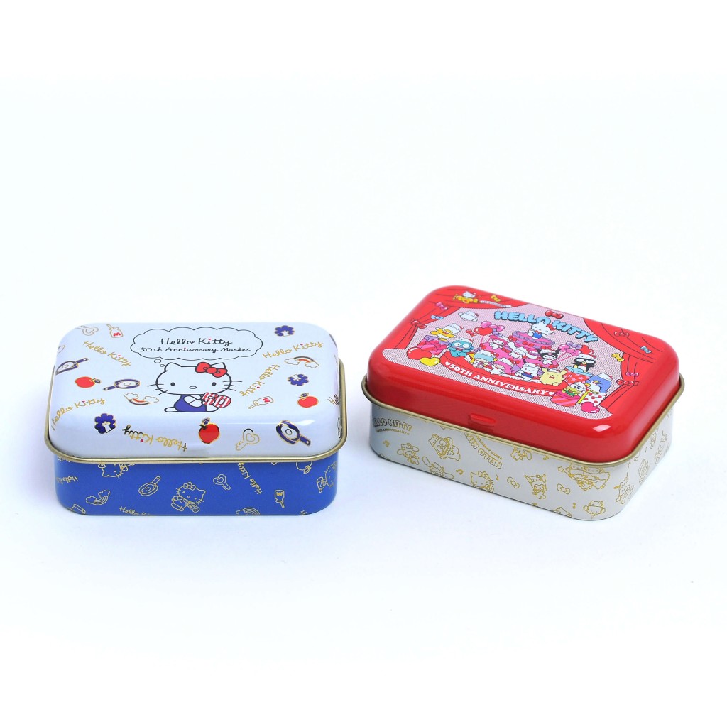 『Hello Kitty 50th Anniversary Market』-【マーケット限定】ミニ缶 全2種