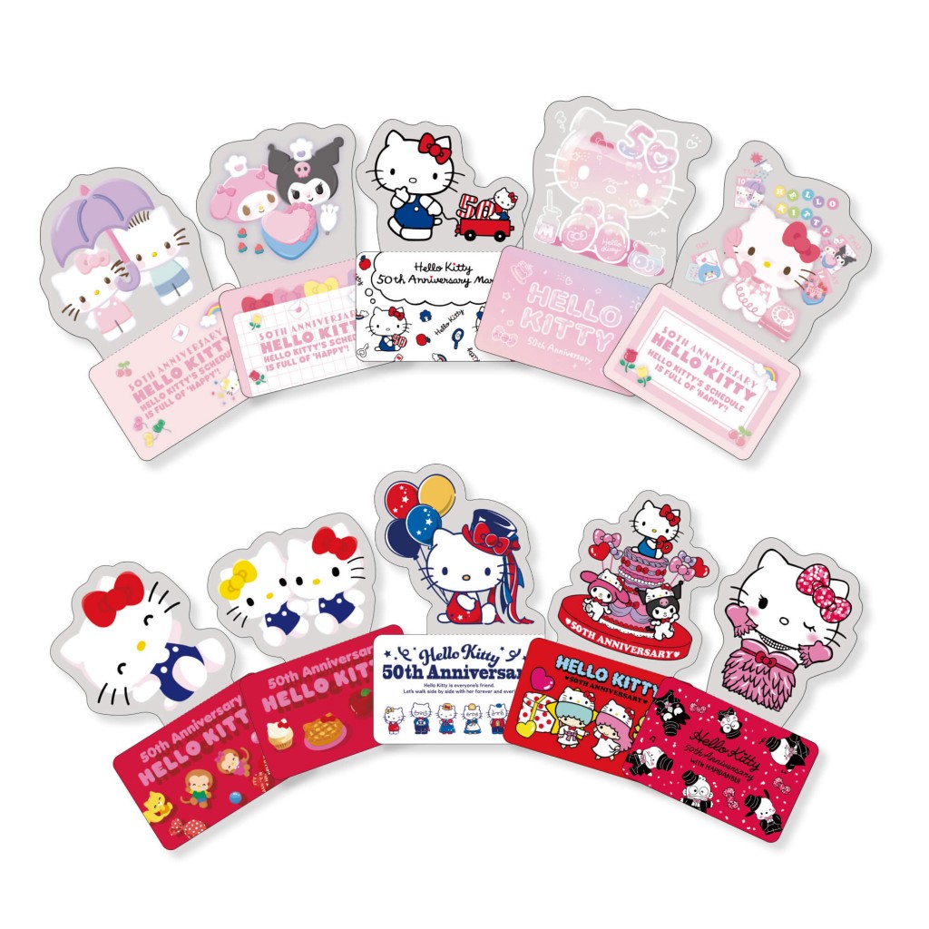 『Hello Kitty 50th Anniversary Market』-【マーケット限定】スタンドアップカード