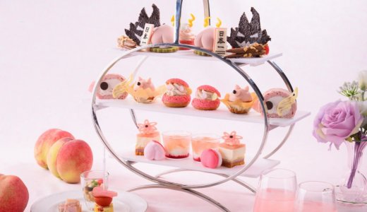 ANAクラウンプラザホテル札幌にて桃とおとぎ話のアフタヌーンティー『Peach Pink』が8月1日(木)より発売！