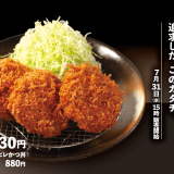 とんかつ専門店「松のや」からまんまるでジューシー『ヒレかつ』が7月31日(水) 15:00より発売！