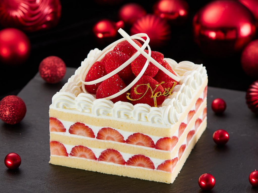 京王プラザホテル札幌のクリスマスケーキ2024-Noël fraise grand（ノエル フレーズ グラン）