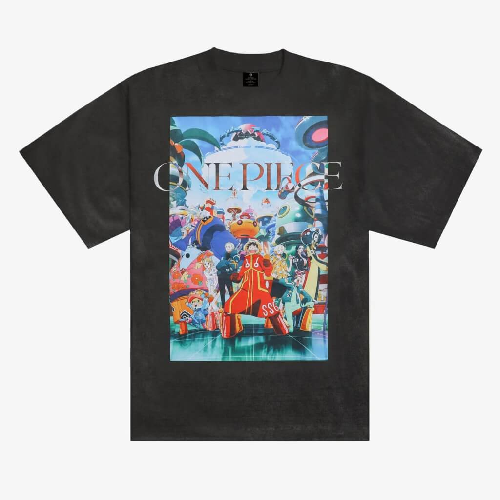 『ONE PIECE EGGHEAD EDITION × DAIMARU MATSUZAKAYA』-Vintage T-shirt