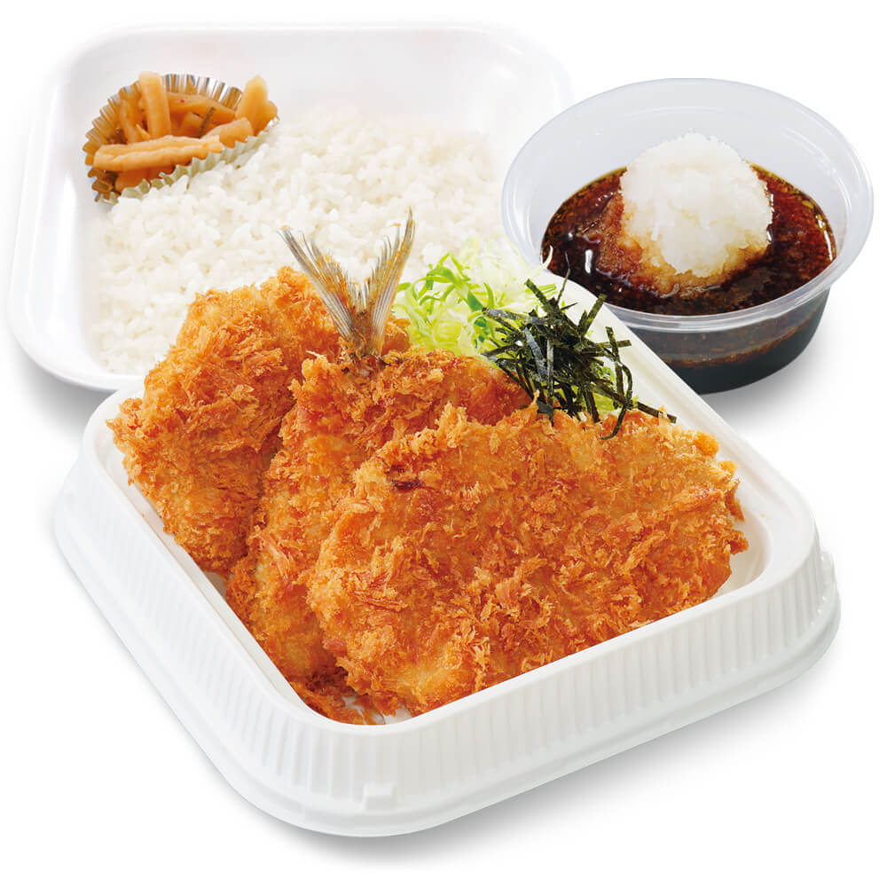 かつやの『おろしつけカツ弁当』