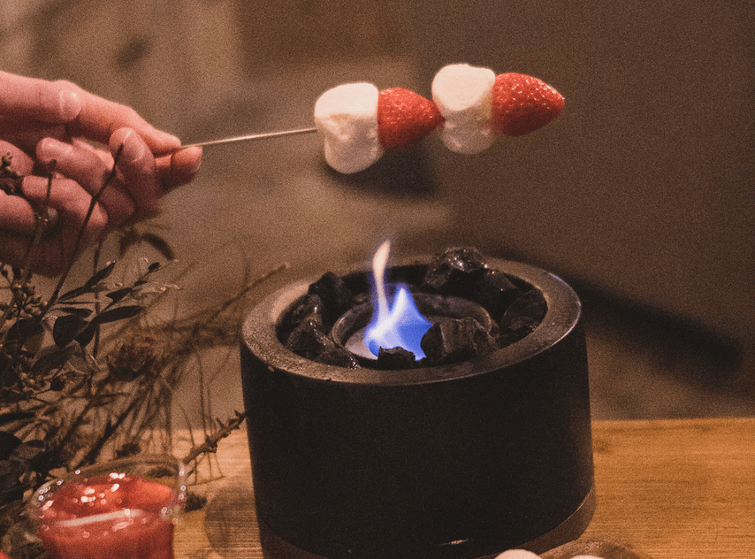 シーシャカフェ＆バーmusch札幌すすきの店-暖炉で焼きマシュマロセット