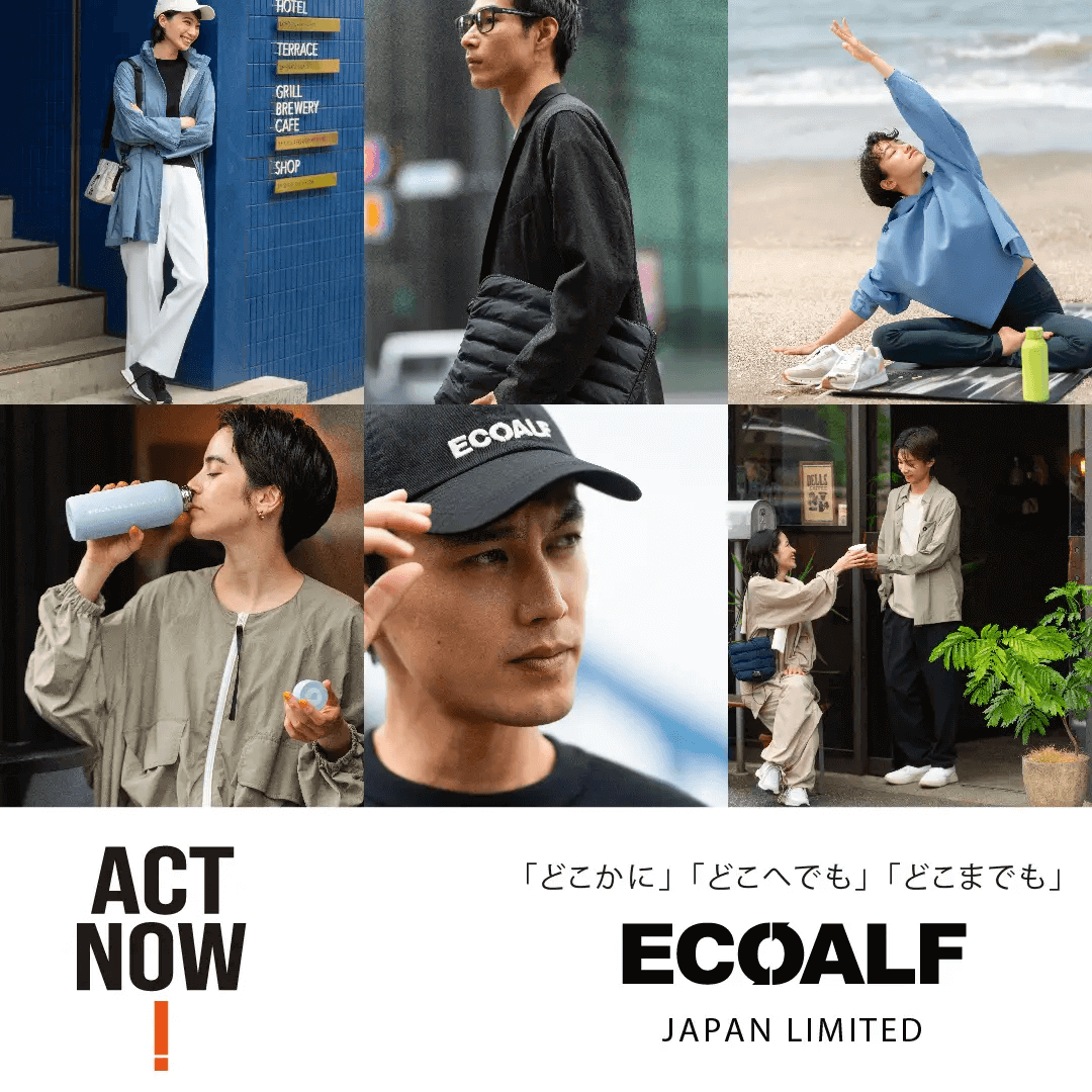 ECOALF(エコアルフ)-日本限定企画 「ACTコレクション」 イメージビジュアル